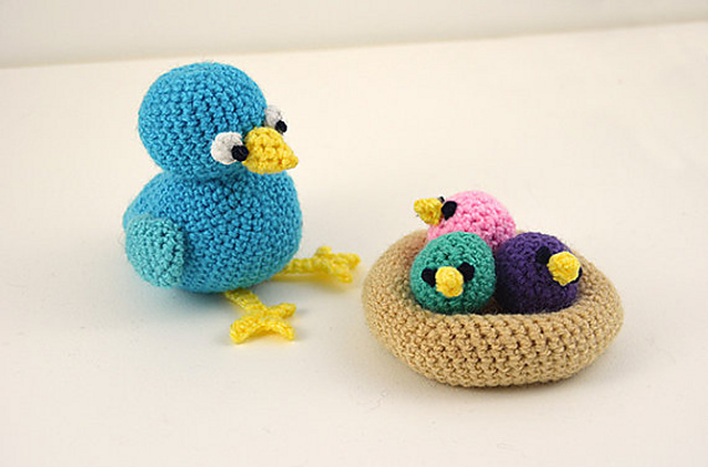 Bird with Nest