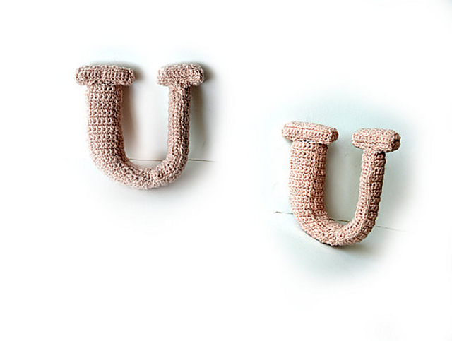 Letter U