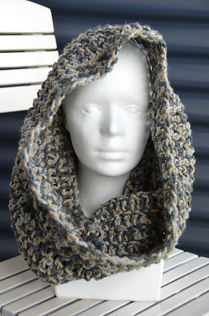 Chunky Large Hooded Cowl