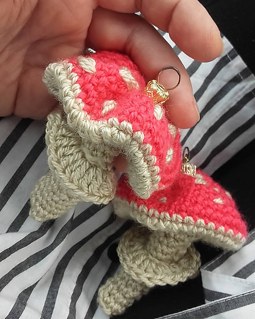 Christmas mushroom