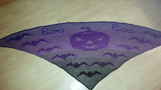 Motivtuch "Happy Halloween" Tuch