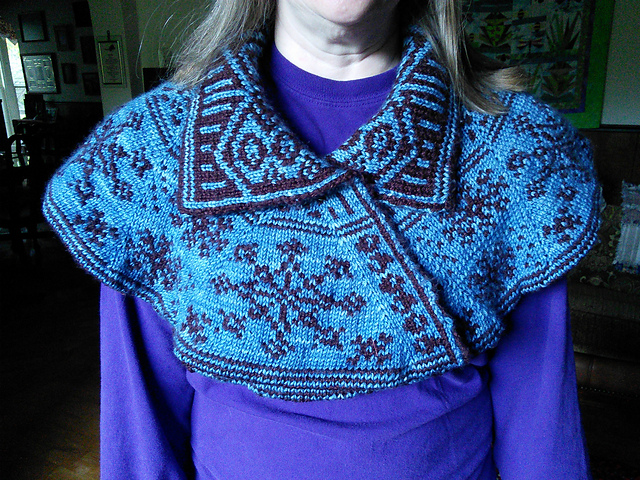 Snowflake Reversible Neck Warmer