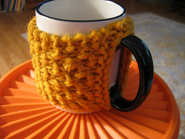 Bee Stitch Mug Cozy