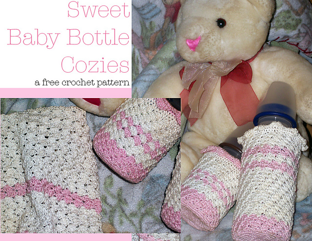 Crochet Baby Bottle Cozies 