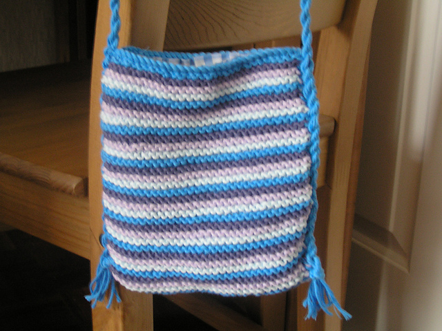 Design J - Stripey Bag