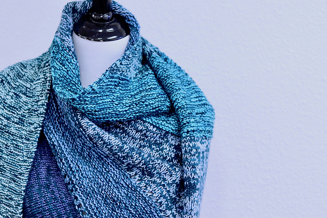 Polar Bear Shawl