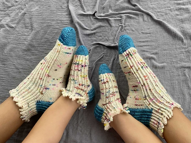 Little Luna's Fancy Socks