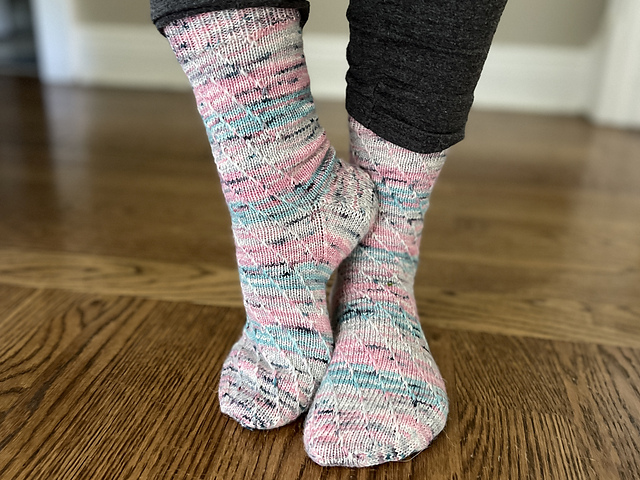 Slipping Sideways Sock