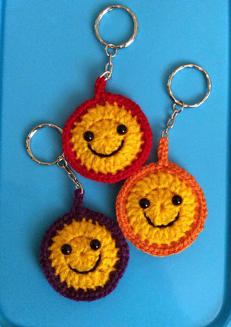 Smiley Keyring