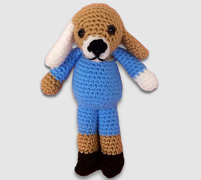 Hector, the Amigurumi Puppy