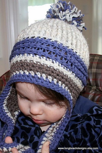 Mountain Jam Ear Flap Beanie