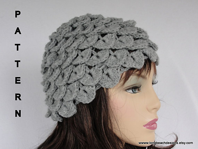 Crocodile Stitch Beanie