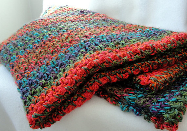 Perennial Garden Afghan Throw