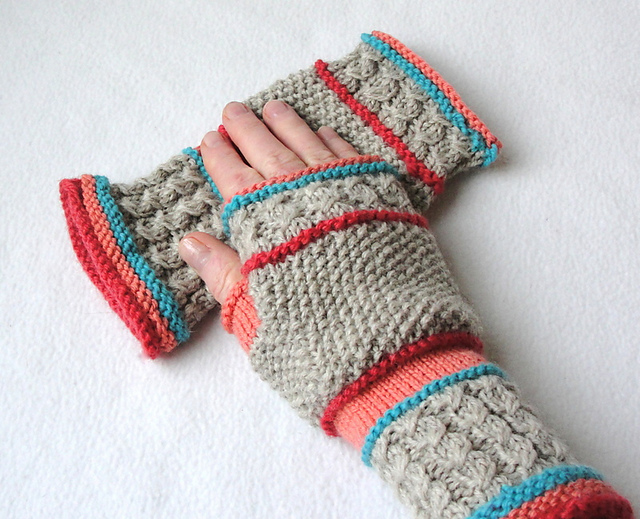 Scarborough Fair Fingerless Mitts