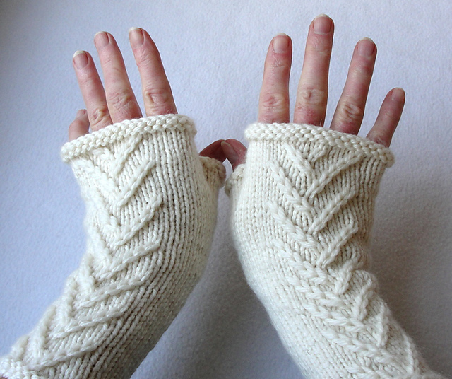Nottingham Fingerless Mitts