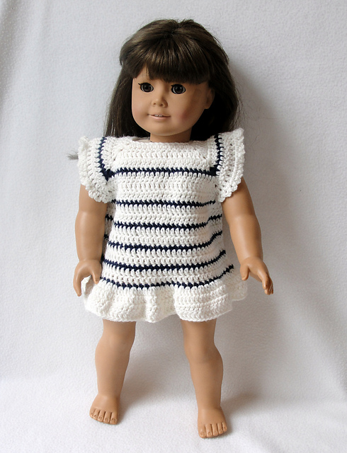 Doll Breton Style Dress