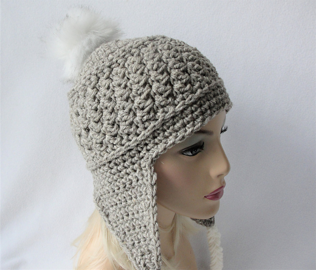 Long Ridge Earflap Beanie