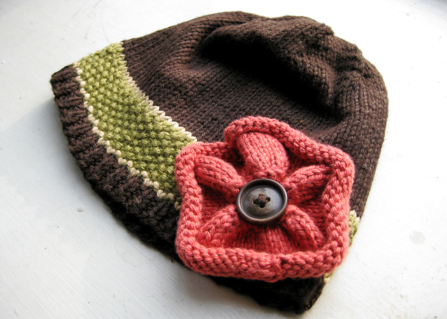 Button Flower Cloche