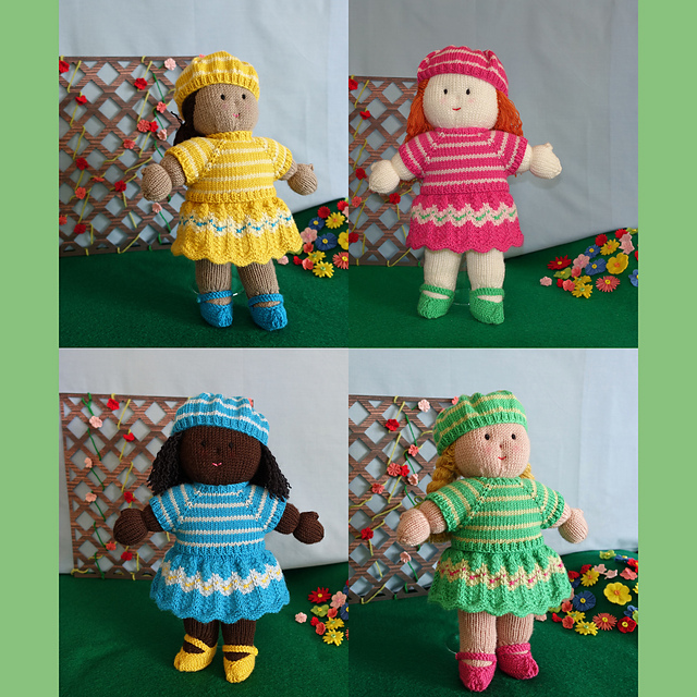Flower girls dolls