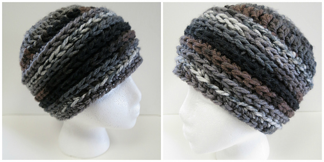 Ravelry: Chunky Knit-Look Hat Pattern pattern by Cheryl Fortunato