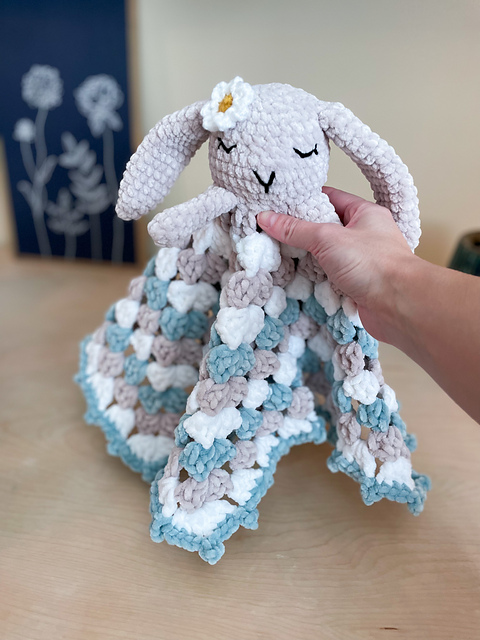 Ravelry: Bunny Huggie pattern by Krissy Linderman