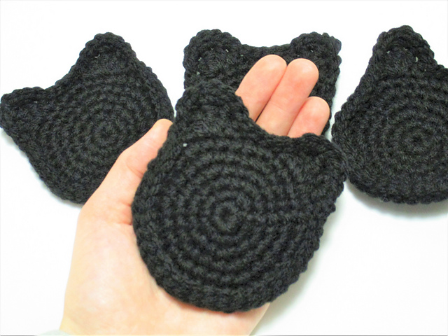 Black Cat Coaster