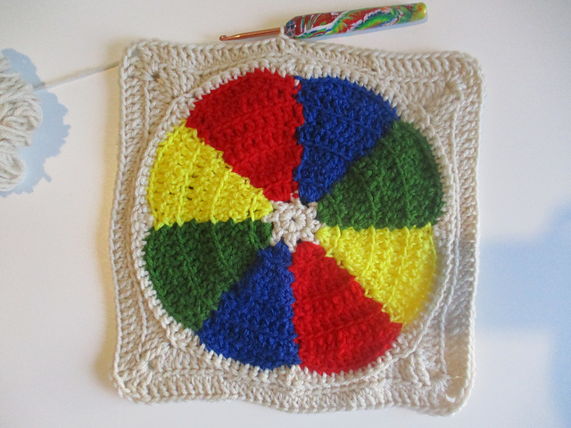 Dresden Plate Square