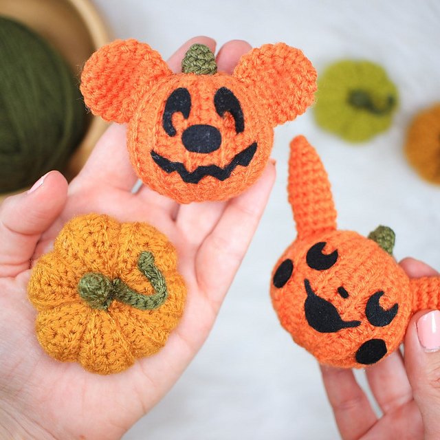 Mickey & Pikachu Pumpkins