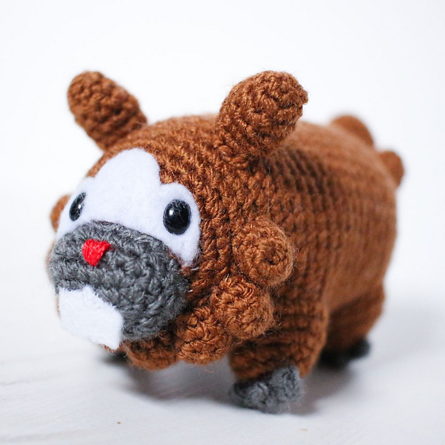 Bidoof Pokemon Amigurumi
