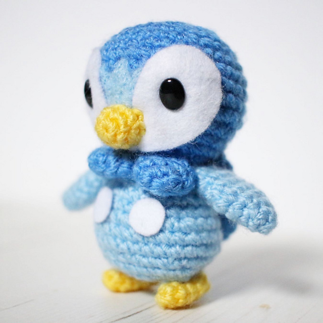 Piplup Pokemon Amigurumi