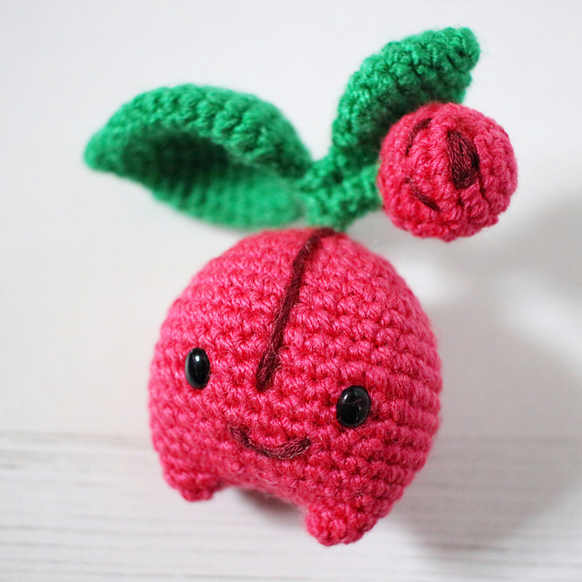 Cherubi Pokemon Amigurumi