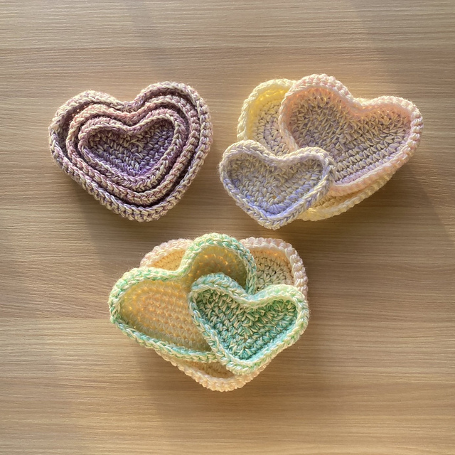 Heart Basket Set