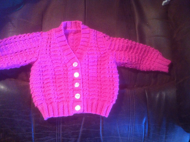 Lace Cardigan with Round or V Neck