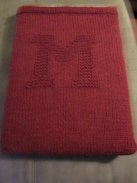 The Monogrammed Laptop Sleeve