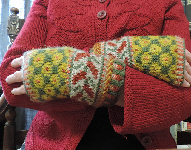 Tree Frog Mittens