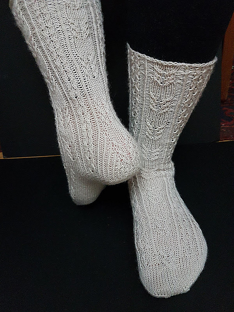 Feathered Socks
