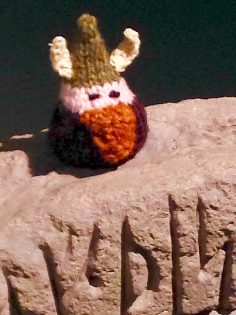Tiny Erik: the Knitted Viking
