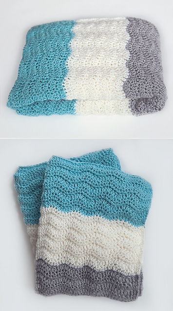 Chevron Baby Blanket