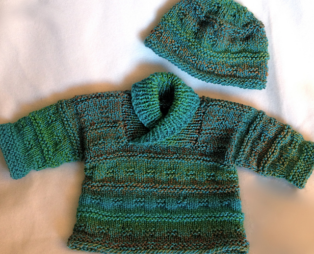 Wyatt's First Sweater