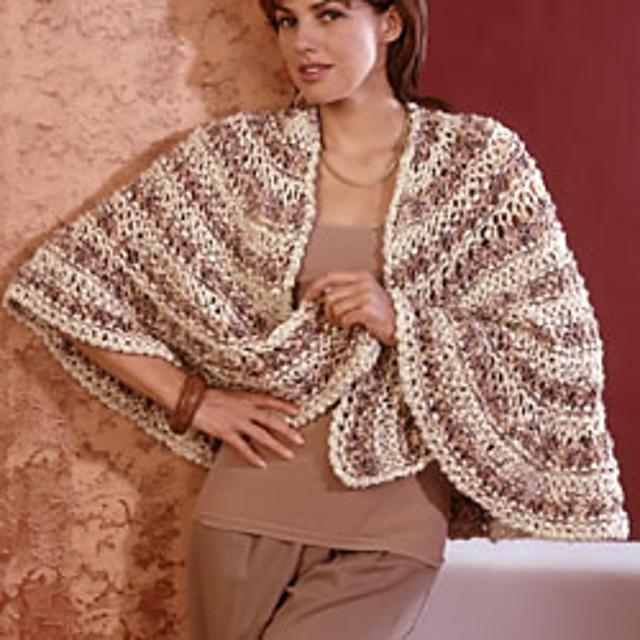 Opera Half-Round Shawl