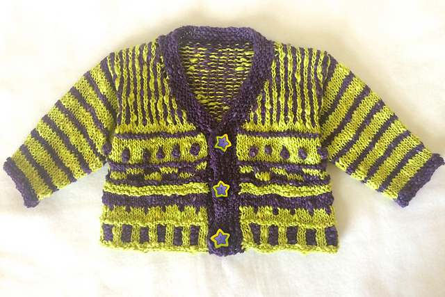comical baby sweater