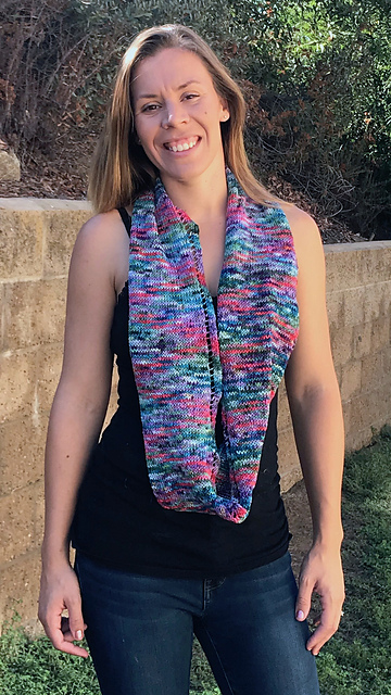 Bias Edged Cowl or Scarf