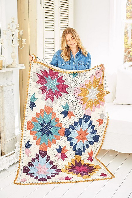 Stylecraft 9957 Harvest Blanket