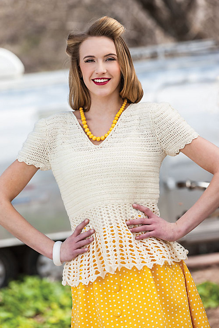 Perky Peplum Top