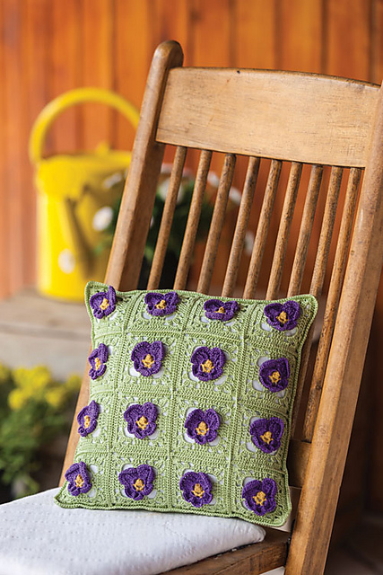 Pansy Pillow