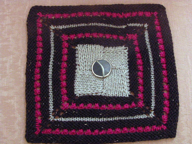 Entrelac Centered Square