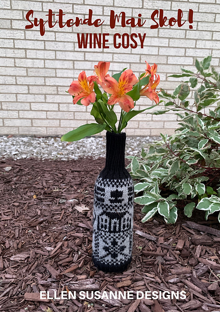 "Syttende Mai Skol" Wine Cosy