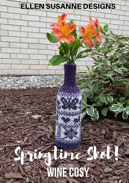 "Springtime Skol" Wine Cosy