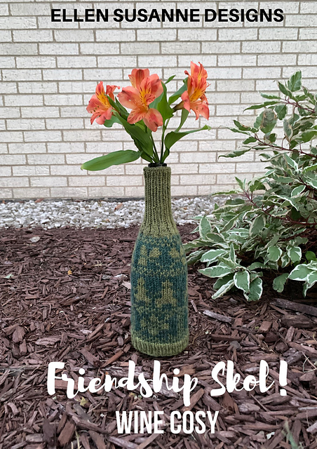 "Friendship Skol" Wine Cosy