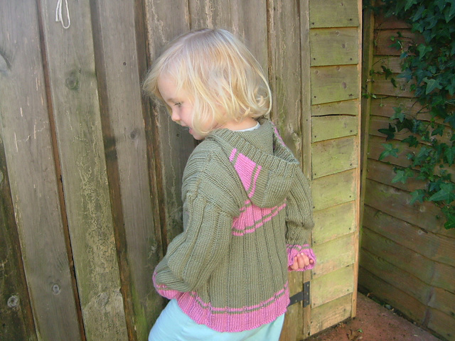 Design H - Ribbed Pullover with Hood or Collar